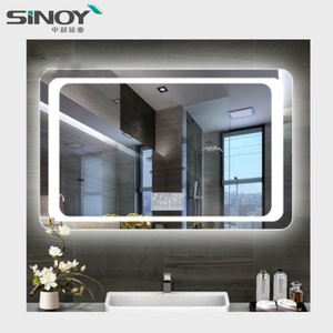 Miroir LED intelligent éclairé de style industriel, vente en gros directe d'usine chinoise - Product Image 2