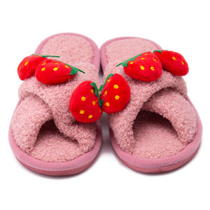 Nouvelle maison d'intérieur de fruits de dessin animé de mode pour des pantoufles pour des femmes légères antiglissantes pour le printemps - Product Image 3