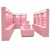 Présentoir pliable à LED de qualité supérieure, vitrine de maquillage personnalisée avec armoire cosmétique pliable pour parfums