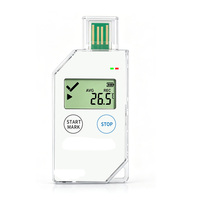 Potmagic S200 USB LCD 0.1C Sıcaklık Veri Kaydedici PDF Raporu -30~70 IP65 ODM/OEM Logolu Soğuk Plastik 2 Yıl Garantili