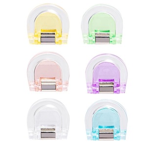 Invisible Trouser Leg Clip Universal Adjustable Hem Protector For Pants Random Color Plastic U Shape - Product Image 2