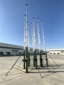 Mât télescopique manuel le plus vendu avec structure de support multidirectionnelle, montable sur véhicule ou au sol - Product Image 6