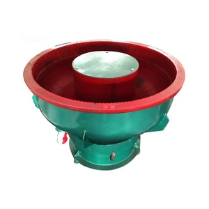 Machine de finition vibratoire pour le débavurage et le polissage des surfaces métalliques, avec cuve vibrante en acier inoxydable - Product Image 1