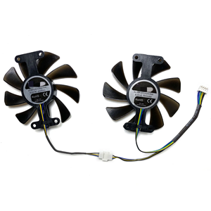 85มม. ใหม่สำหรับ PowerColor Radeon RX580 2048SP <span class=keywords><strong>8GB</strong></span> การ์ดกราฟิก GDDR5อะไหล่พัดลม - Product Image 6
