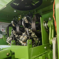 Machinerie agricole certifiée CE, presse à balles carrées de petite taille, mini presse à balles carrées, presse à balles carrées