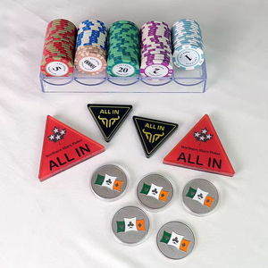 Boutons de monnaie commémoratifs personnalisés en alliage de zinc de qualité supérieure, polis miroir, plaqués argent et or, jetons de poker en métal de collection - Product Image 4