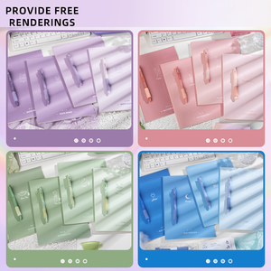 Skyward Gradient <strong>Thick</strong> Thread Sewing <strong>Notebook</strong> 80 Soft Lined Sheets Student Business Journal Eye A5 Digital Printed Style Paper - Product Image 2