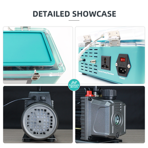 Nasan na-supa Lite công nghiệp điện chân không Laminate máy thiết lập Na-B2 + Bong Bóng Remover 7 inch phẳng cong cảm ứng màn hình LCD - Product Image 3