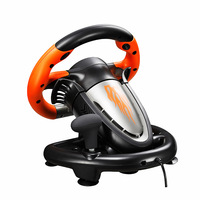 Volante de Carreras PXN V3 para Juegos de PC, Volante USB con Pedales para Juegos de Carreras para PC con Windows/PS3/PS4/Xbox One/Nintendo Switch