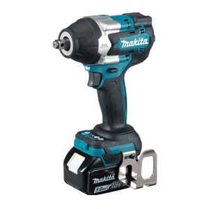 Llave <span class=keywords><strong>de</strong></span> <span class=keywords><strong>Impacto</strong></span> Eléctrica <span class=keywords><strong>de</strong></span> Aire DTW700Z para Batería <span class=keywords><strong>de</strong></span> Litio <span class=keywords><strong>Makita</strong></span> 18V, Inalámbrica sin Escobillas con Alto Par <span class=keywords><strong>de</strong></span> 50 Nm - Product Image 1