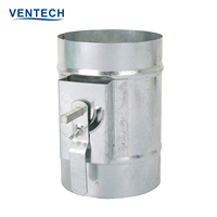 VENTECH Cvc Haute Qualité Ronde Conduit D'air Contrôle Du Volume Amortisseur