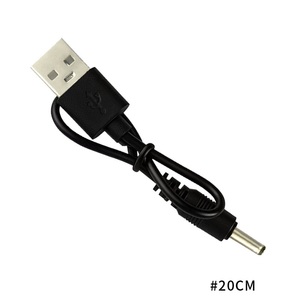 USB Data 30/50/80/100CM USB 2.0 <span class=keywords><strong>3.5mm</strong></span>*1.35mm 5V <span class=keywords><strong>DC</strong></span> Barrel Jack PVC Pure Copper Conductor כבל חשמל למשחק וידאו MP3/MP4 - Product Image 2