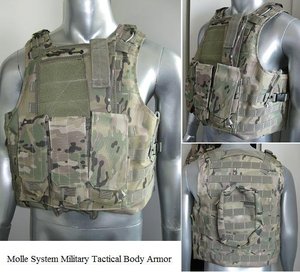 แผ่นน้ำหนักแบบโค้งสำหรับเสื้อเวทซ์ คอมพาส เออร์โกโนมิกส์ ล้างทำความสะอาดได้ กระชับรูปร่าง ใช้ในยุทธวิธี ผลิตจากเซรามิก ถอดออกได้รวดเร็ว ระบบ MOLLE ป้องกันการกระแทก - Product Image 3