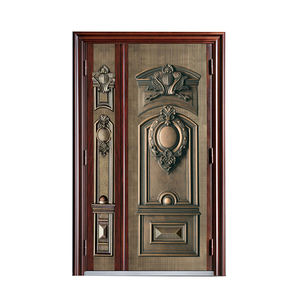 TECHTOP Ensemble double porte de qualité supérieure avec <span class=keywords><strong>une</strong></span> porte latérale plus petite Durabilité exceptionnelle Design élégant pour améliorer la sécurité - Product Image 3