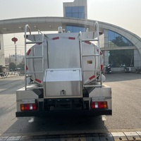 Nouveau camion-citerne Geely EV pour le transport d'eau potable et de lait, avec batterie de 132 kWh et réservoir de 5000 L