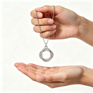 Tarnish Free Heart <b>Cross</b> Border Multi Best Seller Private Label Steel 18k Gold Plated Color Gift - Product Image 5