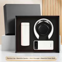Kit Cadeau Tendance 2026 Personnalisé Premium pour Soins Quotidiens : Masseur de Cou 4-en-1 et Accessoires pour Gobelet Isotherme