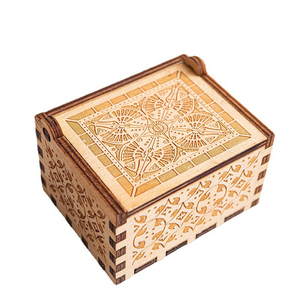 Khắc cổ điển tùy chỉnh âm nhạc hộp như món quà sinh nhật cổ điển bằng gỗ ánh nắng mặt trời âm nhạc hộp Hot Bán đồ chơi bằng gỗ cho Giáng sinh - Product Image 5