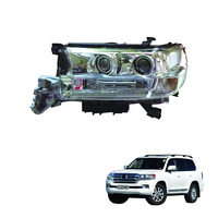 Ensemble de phares LED pour Toyota Land Cruiser LC200 FJ200 2016-2021, phare avec système d'éclairage automatique DRL, accessoires