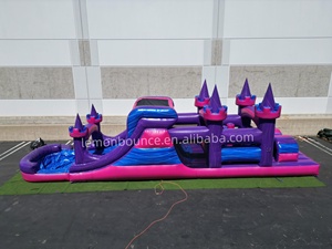 Tobogán Acuático Inflable Grande de Grado Comercial con <span class=keywords><strong>Piscina</strong></span>, Fácil de Instalar, Tamaño Personalizable para Uso en Exteriores, Niños, Adultos, Fiestas y Eventos - Product Image 2