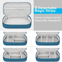 Estuche de Transporte Electrónico Directo de Fábrica, Bolsa Organizadora de Cables Portátil para Viajes, para Cables, Cargadores, Baterías Externas, Ratón