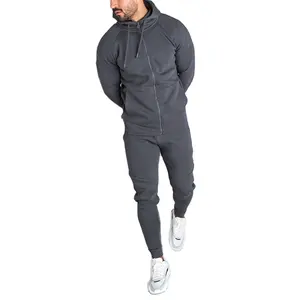 Tracksuit OEM Designer Jackets Sweatpants 2 Piece Stylish Men Tracksuit Custom Logo Sportswear Men's Sweatsuit