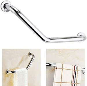 Barre d'appui murale en acier inoxydable brossé, antidérapante, pour douche, toilettes, aide à la mobilité des personnes âgées - Product Image 2