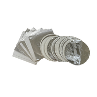 Feuille de charbon de coco en aluminium Shisha verre narguilé bol narguilé chauffage feuille d'aluminium papier Shisha