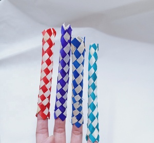 Juguetes de Bambú Tejido para Loros, Fiesta de Cumpleaños, Niños, Trampa para <span class=keywords><strong>Dedos</strong></span>, Cubierta de Dedo de Madera, <span class=keywords><strong>Juguete</strong></span> para Forrar, <span class=keywords><strong>Juguete</strong></span> para Aves, Juguetes DIY para Loros - Product Image 3