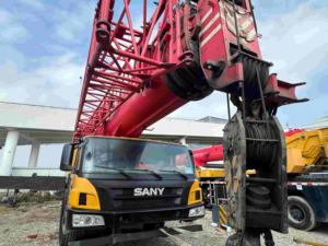 Nouveau modèle 2023 Sany Grue mobile sur camion 80 tonnes STC800T5 Vente chaude - Product Image 3