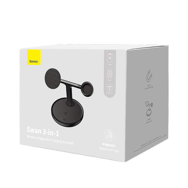 3 in 1 20W Magnetic Wireless Charger Stand for iPhone 15 14 Pro Airpods Apple Watch Phone Fast Charging Station Holder