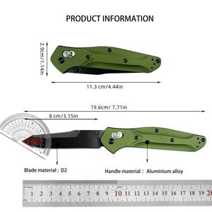 Couteau pliant tactique 940 très vendu avec lame S30V et manche en alliage d'aluminium pour le camping et l'utilisation portable en extérieur OEM - Product Image 6