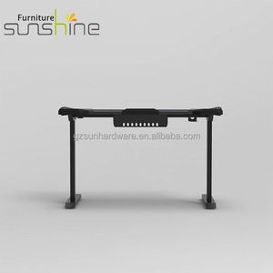 Sunshine EJ-I Ultimo Modello di <span class=keywords><strong>Tavolo</strong></span> da Gaming RGB <span class=keywords><strong>Portatile</strong></span> con Altezza Regolabile, Superficie Pieghevole in Metallo e Fibra di Carbonio - Product Image 4