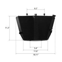 Radiateur de refroidissement de moteur de moto en Aluminium pour Suzuki GSXR1000 GSXR 1000 2005-2006
