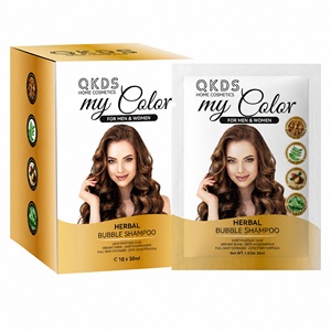 QKDS Mousse de Coloración Capilar Orgánica, Precio Económico al por Mayor, Sin Decoloración de la Piel, Protección Ultra Suave, Uso Diario en el Hogar - Product Image 1