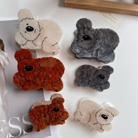 Qianjin 2025 Style coréen Koala requin Clips épingle à cheveux acétate Animal dos tête petit mignon fête cheveux saisir avec griffe pince forme