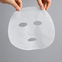 Masque en tissu non tissé PDRN pour la réparation de la peau, répare en douceur la barrière cutanée endommagée, à base de rose