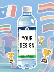 Pegatinas Personalizables para Botellas de Agua Desechables, con Bajo MOQ y Gran Venta, para Agencias de Planificación de Eventos - Product Image 2