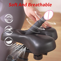 Coussin de Selle de Vélo Électrique Vibrant et Massant, Jouet Sexuel Multifonctionnel pour Adultes, Stimulateur Automatique pour Femmes, Masturbateur