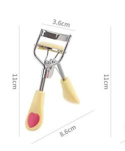 Eyelash <b>Curler</b> Stainless Steel <b>with</b> <b>Brush</b> Mascara False Eyelashes Accessory Best Professional Tool for Lashes Curls - Product Image 6