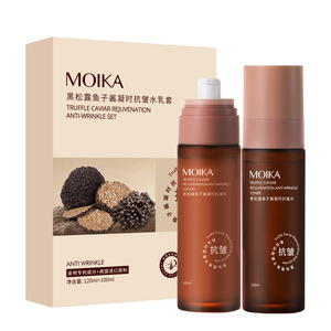 Ensemble lotion et tonique anti-rides Moika Truffle Caviar 100ml 120ml pour femmes, soin de la peau - Product Image 2