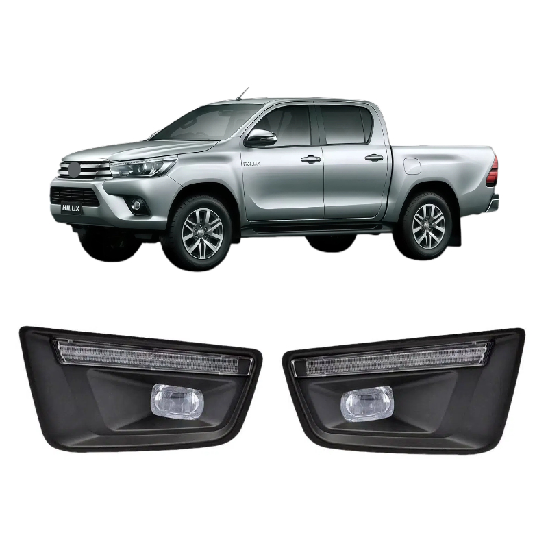 Kit De Luces Antiniebla Para Toyota Hilux Mk5 2005-2005 - Incluye Luces, Cableado Y Bombillas H11