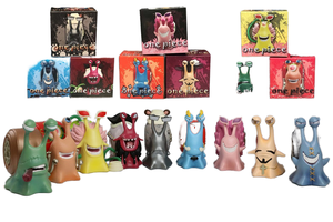 Set di <span class=keywords><strong>Action</strong></span> Figure Anime <span class=keywords><strong>One</strong></span> <span class=keywords><strong>Piece</strong></span> Den Den Mushi, Giocattoli PVC Lumaca Trasponder, Modellini PVC Telefono-Insetto per Regali ai Bambini - Product Image 4