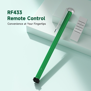 Motor Tubular KEMEK Tuya ZIGBEE con Control Remoto de 433MHz, Motor Inteligente para Cortinas Enrollables, Compatible con Alexa - Product Image 4