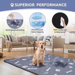 Köpekler ve kediler için Modern stil eğitim pedleri <span class=keywords><strong>Optimum</strong></span> yumuşak ve nefes alabilir seyahat dostu - Product Image 3