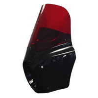 Kit de couvertures de phare de pare-brise avant de moto pour Harley Softail FXBB Super Glide FXD Street Bob Low Rider Dyna