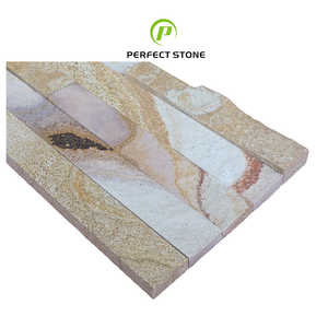Prix Grain de bois <span class=keywords><strong>grès</strong></span> Culture pierre carreaux naturels pour revêtement mural Hall revêtement de sol intérieur et extérieur pavage décoration - Product Image 1