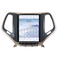 Radio de coche estilo Tesla Android 11 para Jeep Cherokee 2016-2020 reproductor Multimedia de coche inalámbrico Carplay 4G