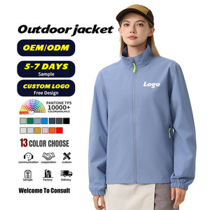 <span class=keywords><strong>Veste</strong></span> coupe-vent imperméable <span class=keywords><strong>de</strong></span> haute qualité pour le camping, la <span class=keywords><strong>randonnée</strong></span> et les activités <span class=keywords><strong>de</strong></span> plein air, logo personnalisé, <span class=keywords><strong>veste</strong></span> softshell zippée décontractée pour hommes et femmes, hiver - Product Image 1