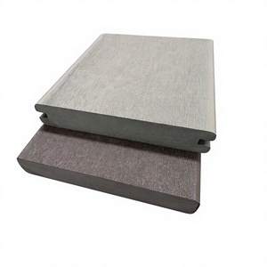 Revêtement de terrasse en PVC de haute qualité, antidérapant, résistant à l'usure, panneaux composites en bois co-extrudés pour <span class=keywords><strong>piscine</strong></span>, grain de bois 3D, extérieur - Product Image 3